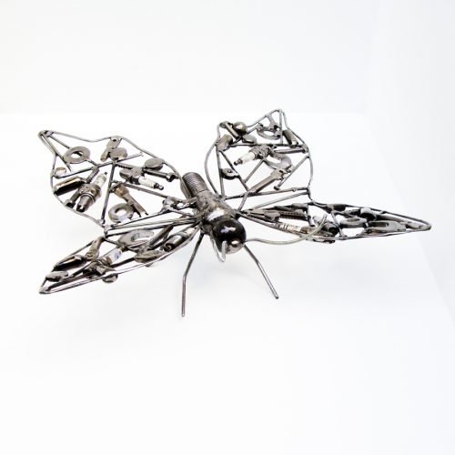 wall metal sculpture butterfly