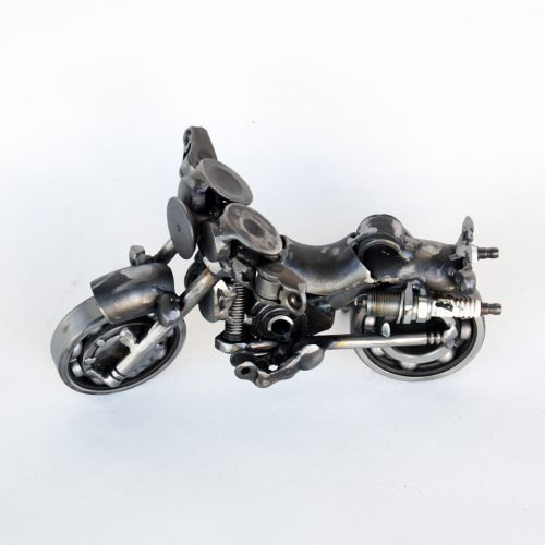 Motorcycle sculpture art